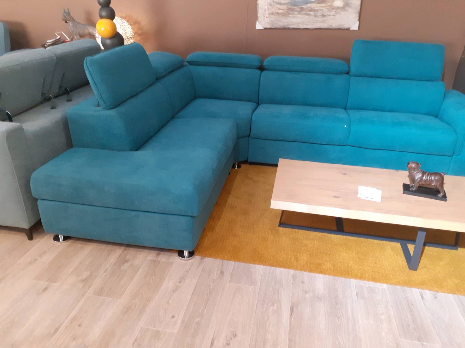 Canapé d'angle avec rapido