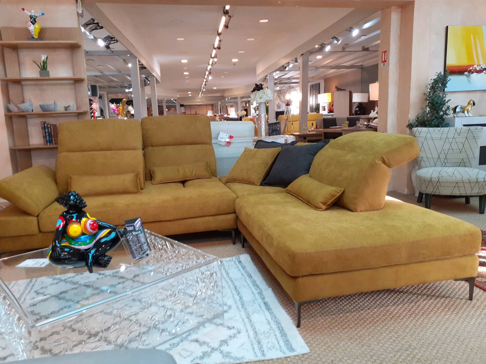 Canapé d'angle tissu La Valette du Var