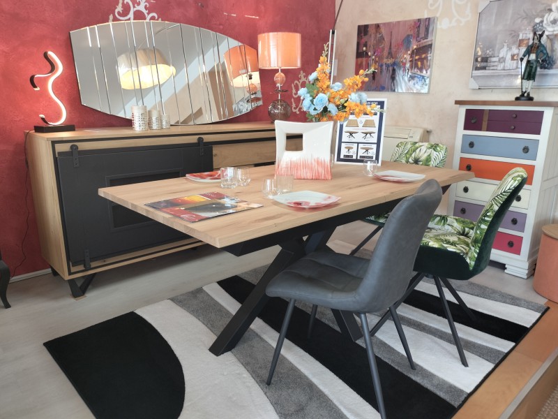 salle à manger style industriel 