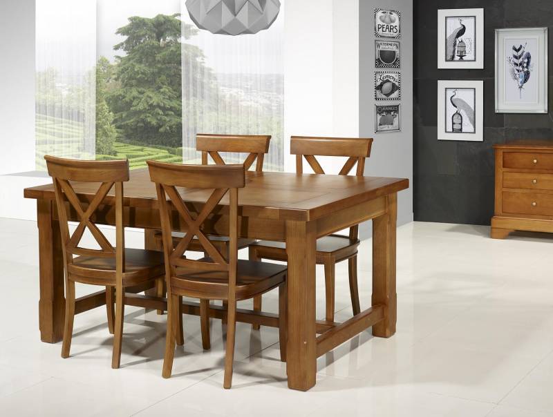 Table de ferme Rectangulaire