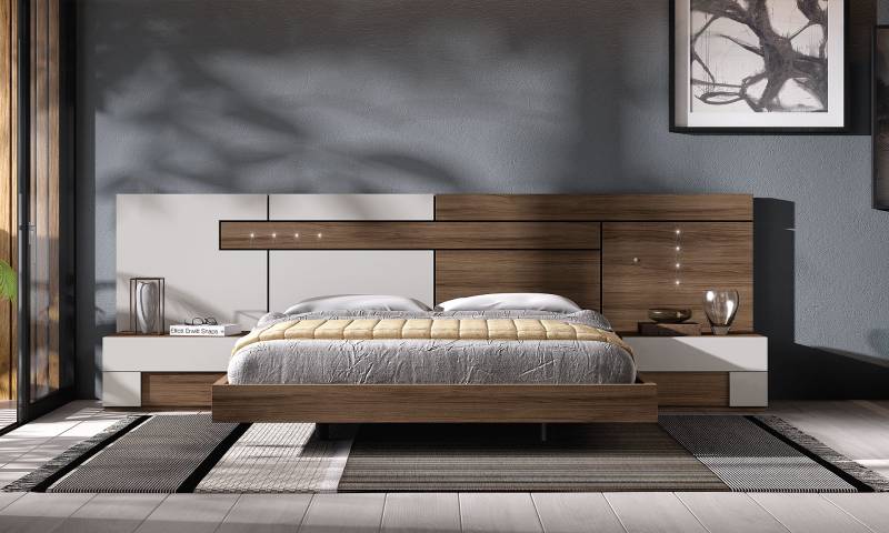 Tête de lit avec éclairage led au luc en provence dans le var